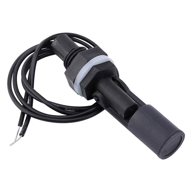 Liccx Liquid Float Switch, DC100V 0.5A 10W, Horizontal Water Level Sensor Aquarium Switch, Black - Image 1